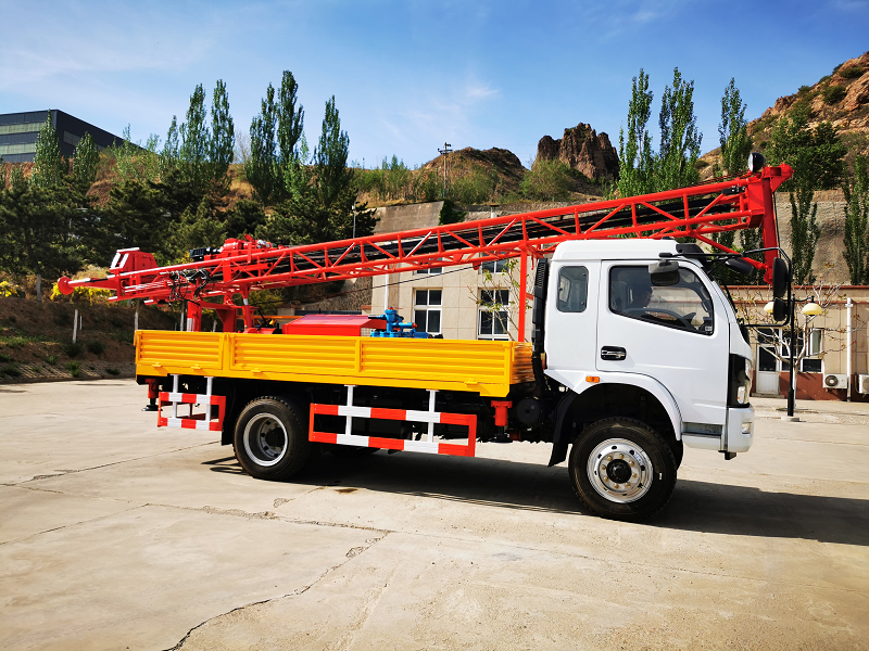 出口型400米車載水井鉆機(jī)